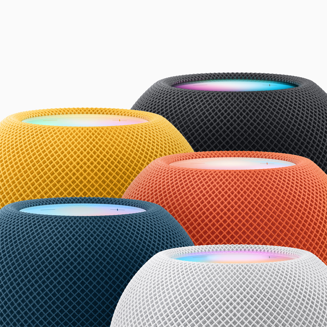 The original-generation color family. Image: Apple.
